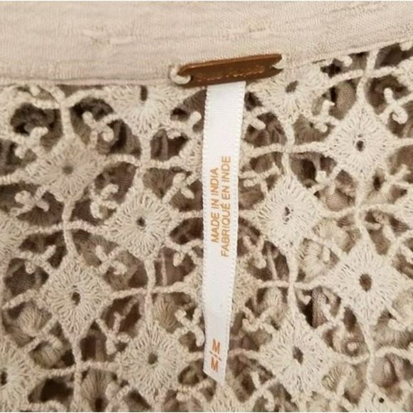 Women's Beige Button-Up Blouse - Picture 3 of 7